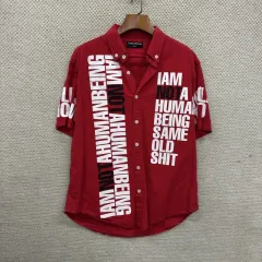 I AM NOT A HUMAN BEING(アイアムノットアヒューマンビーイング) 半袖 シャツ M D01529のサムネイル