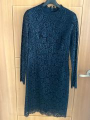 TADASHI SHOJI レース ワンピース US10 ネイビー - メルカリ