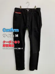 Confirm コンファーム デニムパンツ M ブラック 無地 フルレングス スタンダード テーパード レギュラー リジッド・ワンウォッシュ メンズ レディースのサムネイル