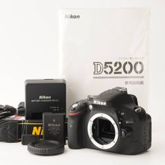 Nikon D5200 本体 単焦点レンズセット ガイドブック付 - メルカリ