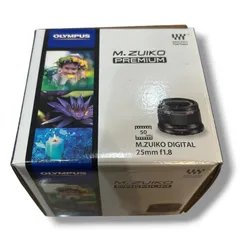 OLYMPUS M.ZUIKO DIGITAL 25mm F1.8 ブラック 元箱付 PRF-D46 PROフィルター付 単焦点レンズのサムネイル