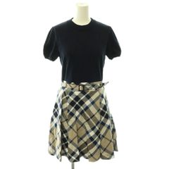 BURBERRY ワンピース ノバチェック 160A - メルカリ