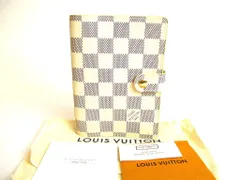 ルイヴィトン LOUIS VUITTON アズール アジェンダ PM 手帳カバー システム手帳 メンズ レディース 【未使用保管品】のサムネイル