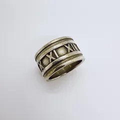 ティファニー アトラス ワイド リング SV925 13号-13.5号 TIFFANY & Co. ティファニー アトラス ワイド リング 指輪 シルバー13