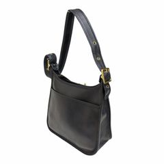 美品✨オールドコーチ ショルダーバッグ レザー ブラック ヴィンテージ