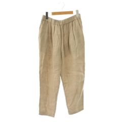 에반에바 evam eva linen tuck pants 테이퍼드 팬츠 린넨 1 베이지/ES ■OS