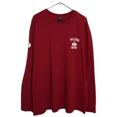 POLO JEANS ポロジーンズ ラルフローレン 長袖Ｔシャツ レッド(メンズ XL)中古 古着 Y5003のサムネイル