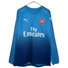 PUMA プーマ アーセナルFC ユニフォーム プロチーム サッカー スポーツ ライトブルー(メンズ XL相当)中古 古着 Y5012のサムネイル