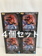 미개봉 DRAGON BALL GT 드래곤볼 GT MATCH MAKERS 슈퍼 사이어인 4고지타 피규어 4개 세트 LF7144 f111