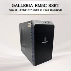 GALLERIA RM5C-R36T ゲーミングPC Core i5-13400F RTX3060Ti 16GB SSD512GB Windows11 デスクトップPC ドスパラ【管理番号08713】のサムネイル