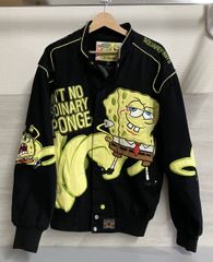 JH Design ジェフハミルトン スポンジボブ レーシングジャケット 2XL