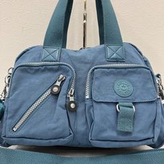 COACH コーチ トートバッグ 2way 希少カラー ブルー シグネチャー 