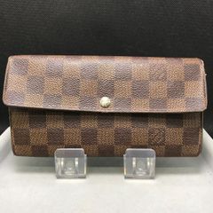 4738◯ Louis Vuitton ダミエ 長財布 ポルトフォイユ・サラ - メルカリ