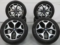 4本 スバル SJ系 フォレスター 純正 18インチ 7J +48 5H PCD 100 ラジアル ミシュラン e･プライマシー 2024年 225/55R18 GT系 XV ブラポリのサムネイル