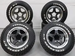 ジムニー リフトアップ車 4本 RAYS gramLIGHTS 57FR-X 16インチ 5.5J+20 5H 139.7 ラジアル YOKOHAMA GEOLANDAR A/T G015 2025年 185/85R16のサムネイル