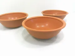 26g-716x【中古】DULTON ﾀﾞﾙﾄﾝ　ｽﾓｰﾙﾁｬﾝｷｰﾎﾞｳﾙ　ｻﾗﾀﾞﾎﾞｳﾙ　ﾃﾗｺｯﾀ　3枚ｾｯﾄ　箱なしのサムネイル