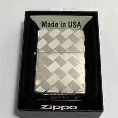 21年製 ZIPPO ジッポー 3面 メタル ウイング 装飾 オイル ライター 