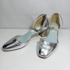 N  Carlie e Felice ストラップパンプス シルバー  23.5cmのサムネイル