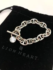 LION HEART ライオンハート ユニセックス サージカルステンレス アンカーチェーン ブレスレット シルバー ■■ レディースのサムネイル