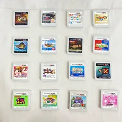 中古 Nintendo 3DS ソフトのみ 16枚セット YD7018U c069のサムネイル
