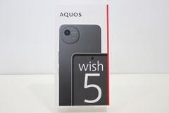 AQUOS wish5 新品 SUMI SH-52F ドコモ 黒 - メルカリ