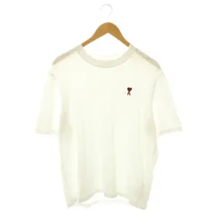 アミ アレクサンドル マテュッシ ami alexandre mattiussi Ami de Coeur Tシャツ カットソー クルーネック 半袖 XS 白 ホワイト /HS ■OSのサムネイル