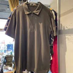 【東あずま店　併売品】　ポールスチュアート paul stuart  メンズ MENS men's ポロシャツ Mサイズ　無地　シャツ　トップスのサムネイル