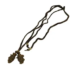 グラッドハンド GLADHAND Brothers Charm ブラザーズチャーム レザー ネックレス メンズ 表記無 のサムネイル