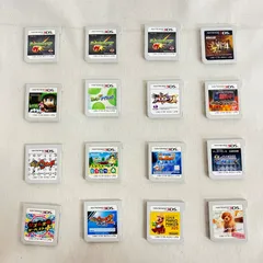 中古 Nintendo 3DS ソフトのみ 16枚セット YD7019U c069のサムネイル