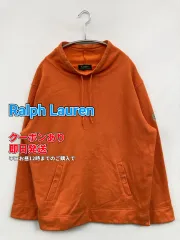 Ralph Lauren ラルフローレン スウェット オレンジ 無地 ワンポイント ブランドロゴ 長袖 レディースのサムネイル
