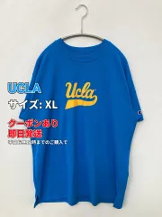 UCLA ユーシーエルエー Tシャツ/カットソー XL ブルー 前面プリント バックプリント ワンポイント ブランドロゴ ミドル丈 半袖 クルーネック(丸首) メンズ レディースのサムネイル