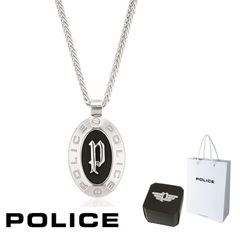 すぃむ様専用POLICE フーカ オーバルネックレスセット 70cm - メルカリ
