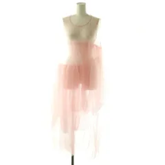 ノワールケイニノミヤ  kei ninomiya 24AW AD2024 3N-O011 ナイロンチュールワンピース ノースリーブ S ピンク /ES ■OSのサムネイル