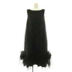 フォクシー ブティック FOXEY BOUTIQUE 43361 ドレス エパヌイ ワンピース ノースリーブ ロング 40 黒 /NR ■OS ■SHのサムネイル