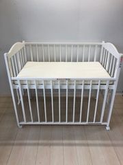 極美品】IKEA SOLGULベビーベッド ＆ マットレスセット - メルカリ