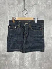 DRESSTERIOR ドレステリア タイト ミニ デニムスカート size34 XSサイズ相当/濃紺 ■■ レディースのサムネイル