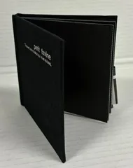 ナカバヤシ 【2冊販売】ミニバム/プチファビネ/100＊100/ブラック ア-KMB-201-Dのサムネイル