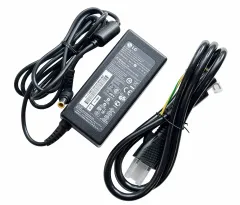 純正 LG 65W LED HD TV AC アダプター モニター ディスプレイ EAY65689605 EAY6123140 19V 3.42A 32ML600M-B 24MP400-B 27MP400-Bインチモニター 電源 ケーブル コードのサムネイル
