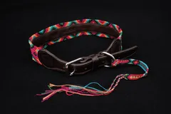 ▲メキシコ製 ECLECTIC ARRAY 首輪(XLサイズ)▲ミサンガ/リード/カラフル/レザー/海外製/ペット用品のサムネイル