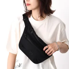 Y-3 ワイスリー ウエストポーチ バッグ FANNY PACK JW6221 レディース ユニセックス ブラック ナイロン ファニーパック 軽量 ロゴ CORDURA 肩かけ ボディバッグ スポーツファッションのサムネイル