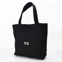 Y-3 ワイスリー トートバッグ CANVAS TOTE KD4184 メンズ ユニセックス ブラック コットン キャンバス ロゴ A4収納可能 大容量 通勤 通学のサムネイル