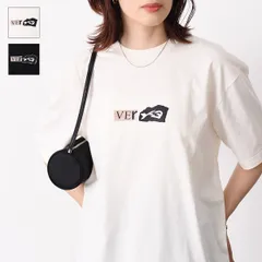 Y-3 ワイスリー Tシャツ トップス カットソー Y-3 GFX SHORT SLEEVE TEE KQ9749 KQ9750 レディース ユニセックス ホワイト ブラック コットン レギュラーフィット ロゴ 半袖 春夏のサムネイル