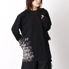 Y-3 ワイスリー Tシャツ トップス GFX SHORT SLEEVE TEE KR2239 レディース ユニセックス コットン ブラック ロングスリーブ ロンT シングルジャージー グラフィック Yohji Yamamoto 長袖のサムネイル