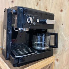 美品 デロンギ コンビコーヒーメーカー BCO410J-B 一台三役