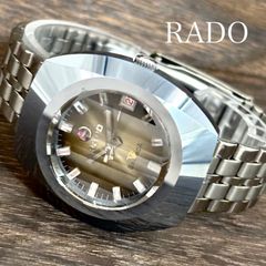 純正ブレス メンズ 稼働】RADO ダイヤスター 11P カットガラス 超硬 