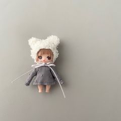 ウサギブルー3点セット プチブライスアウトフィット - メルカリ