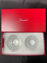 Baccarat高級クリスタル製のエッチング装飾ボウル2個セット - メルカリ