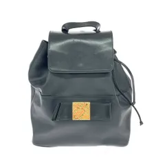 NINA RICCI ニナリッチ 巾着リュック  ロゴ/リボン/PVC    ブラック レディース / 240001206654のサムネイル
