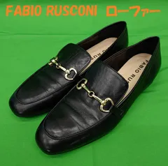 【美品】FABIO RUSCONI　ファビオ ルスコーニ　ローファー【23.5㎝】のサムネイル