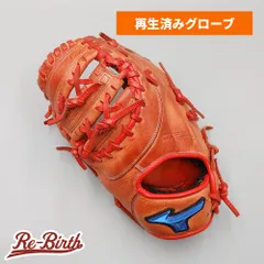 【クリーニング済み 】 ミズノ 少年軟式用 ファーストミット 型付け済み (mizuno グラブ)[WE1706]のサムネイル